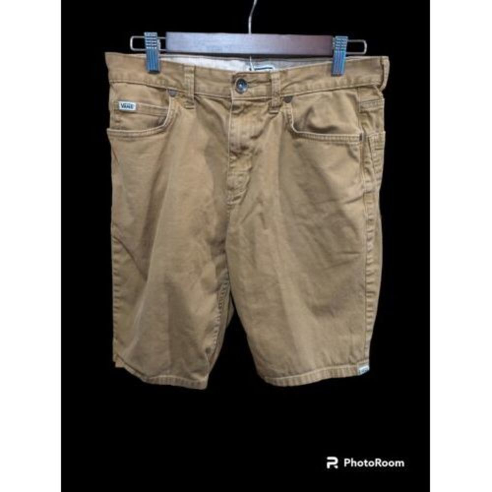 VANS Ripstop cargo shorts MEN size 30 brown khaki